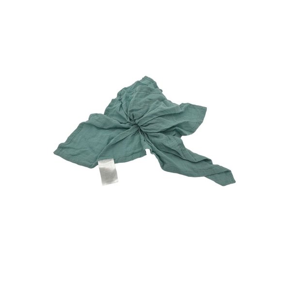 Le‎ Organix Green MUSLIN BEAR Koala Security Blanket Lovey Rattle Toy - Picture 5 of 5